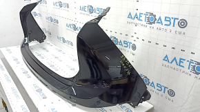 Бампер задний голый Kia Niro 23-26 HEV, PHEV под парктроники, черный