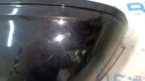 Зеркало боковое левое в сборе Volvo XC90 16-24 14+4 пинов, поворотник, подогрев, автозатемнение, BSM, камера, черное, царапины