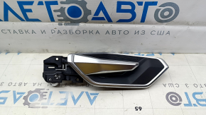 Ручка дверей внутрішня задня ліва Audi E-Tron 19-23 хром