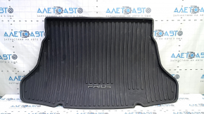 Килимок багажника Toyota Prius 50 16-22 гума, чорний