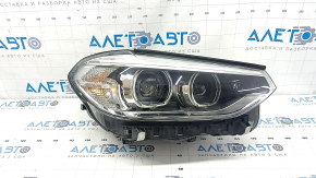 Фара передняя правая в сборе BMW X3 G01 18-21 галоген+LED, с креплением, царапины