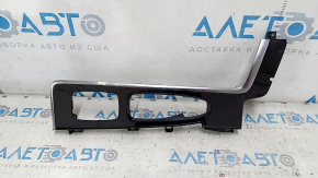 Накладка центральної консолі верхня Volvo XC90 16-25 T8, B5, B6, тип 1, чорний глянець, подряпини, поліз хром