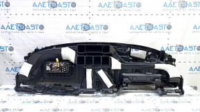 Торпедо передняя панель с AIRBAG Honda Accord 18-22 черная