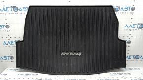 Коврик багажника резина Toyota Rav4 19-24 черная, царапины