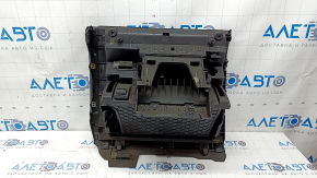 Перчаточный ящик, бардачок VW Tiguan 18-24 черный под cd changer, 2 части, с ручкой