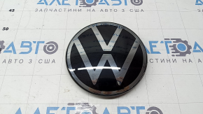 Емблема радіаторної решітки grill VW Tiguan 22-24 під радар, пісок