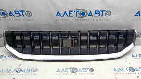 Решетка радиатора grill в сборе Polestar 2 21-25 скол, песок