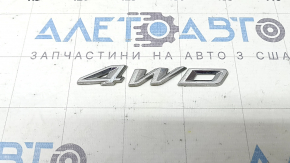 Емблема напис 4WD двері багажника Ford Explorer 20-25