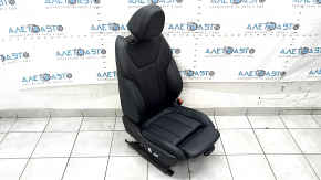 Пасажирське сидіння BMW X3 G01 18-21 з airbag, електро, підігрів, шкірозамінник чорне, під чистку