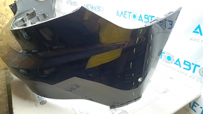 Бампер задний голый Polestar 2 21-25 черный 019, погнут, царапины