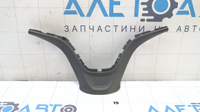 Накладка керма Chevrolet Volt 16- нижня, сіра, потерта, злам кріплення