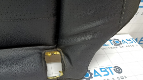 Подушка заднего ряда сидений 2 ряд Mercedes W167 GLE 350 450 20-23 кожа черная, перфорация, под чистку, примят