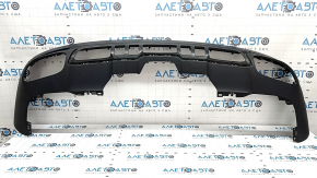 Губа заднего бампера Mercedes W167 GLE 350 450 20-26 структура, под фаркоп, без парктроников, сломаны крепления