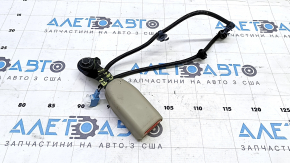 Засувка пасажирського ременя безпеки Honda CRV 17-22 бежева з датчиком
