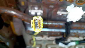 Пасажирське сидіння Honda Insight 19-22 без airbag, механічне, тканина, чорне, підігрів, під хімчистку, іржа, подряпини на накладці