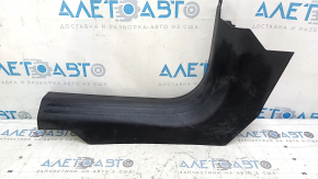 Накладка порога передня ліва Jeep Compass 17-26 чорна, подряпина, потерта