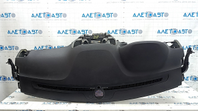 Торпедо передняя панель с AIRBAG Jeep Grand Cherokee WK2 14-21 черная, с накладками, царапины
