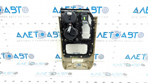 Обратная сторона накладки центральной консоли Jeep Grand Cherokee 2011-2022 с креплениями.