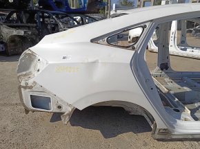 Чверть крило задня права Honda Insight 19-21 на кузові, біла, тички, вм'ятини