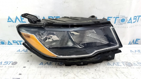 Фара передня права Jeep Compass 17-21 галоген, з кріпленням, подряпини