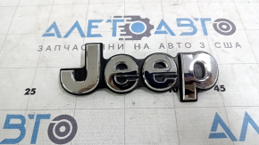 Эмблема двери багажника Jeep Compass 17-21 хром, царапины
