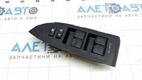 Управління склопідйомником переднім лівим Toyota Prius 30 10-15 черн, auto, з чорною накладкою, подряпини