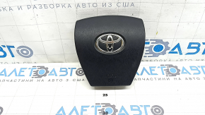 Подушка безпеки airbag в кермо водійська Toyota Prius 30 10-15 чорна, подряпини