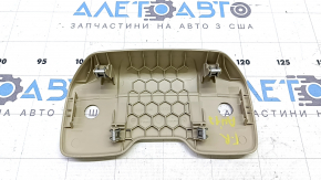 Накладка верха спинки пассажирского сиденья Audi A4 B9 17-25 бежевая