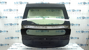 Двері багажника голі зі склом Toyota Prius 30 12-15 графіт 8V1, з двома стеклами, подряпини на склі