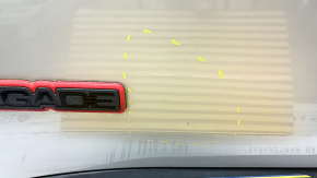 Дверь в сборе передняя левая Jeep Renegade 15-20 keyless, Trailhawk, серебро PSN, вмятина, потрескан уплотнитель