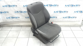 Пасажирське сидіння Toyota Prius 30 12-15 без airbag, механічне, велюр сірий, під хімчистку