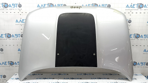 Капот голий Jeep Renegade 15-23 алюміній, срібло PSN з чорним, тичка