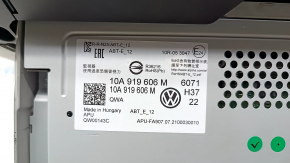Монитор, дисплей, навигация Volkswagen ID.4 21-25 12" с управлением климата, побелевший экран, потертости