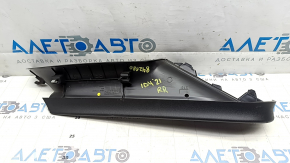Обшивка двери багажника правая Volkswagen ID.4 21-23 черная, тычка изнутри, царапины
