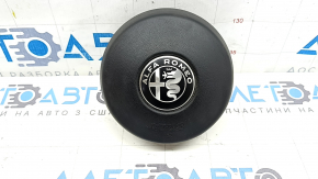 Подушка безпеки airbag в кермо водійська Alfa Romeo Stelvio 20-25 чорна, подряпини