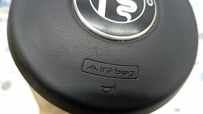 Подушка безопасности airbag в руль водительская Alfa Romeo Stelvio 20-25 черная, царапины