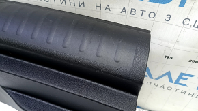Накладка проема багажника Jeep Cherokee KL 19-23 черная, царапины