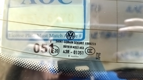 Дверь багажника голая со стеклом Volkswagen ID.4 21-22 серый LA7C