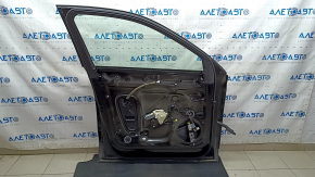 Дверь в сборе передняя левая Audi Q5 80A 18-25 keyless, черный LY9B, тычки, царапины на молдинге