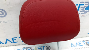 Подголовник 2 ряда правый Alfa Romeo Stelvio 18-21 кожа красная, вмятина