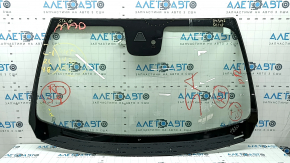Лобове скло Alfa Romeo Stelvio 19-22 під камеру, FUYAO, подряпини на склі, тичка, зламане кріплення підігріву