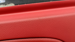 Торпедо передняя панель с AIRBAG Alfa Romeo Stelvio 20-21 черная с красным, царапины, под чистку