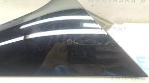Спойлер двери багажника правый Volkswagen ID.4 21-23 глянец черный, царапины, сломано крепление