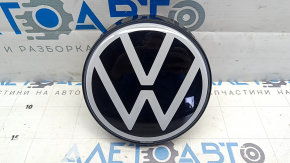 Емблема решітки радіатора grill Volkswagen ID.4 21-22 з підсвічуванням, пісок, зламані кріплення