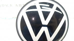 Эмблема решетки радиатора grill Volkswagen ID.4 21-25 с подсветкой, песок, сломаны крепления