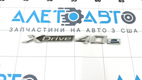 Xdrive 40e двері емблема напис передня ліва BMW X5 F15 16-18 plug-in