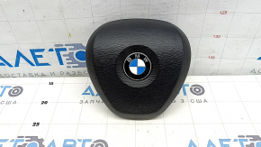 Подушка безпеки airbag в кермо водійська BMW X5 F15 14-18 чорна Sport, вм'ятини