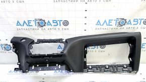 Накладка передньої панелі права Jeep Cherokee KL 14-21 чорна, під Start/stop, подряпина, надламані напрямні