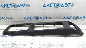 Накладка центральной консоли верхняя Volkswagen ID.4 21-23 черная, потерта