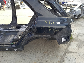 Чверть крило ззаду ліва Mercedes W167 GLE 350 450 20-26 на кузові, чорна, вм'ятинка